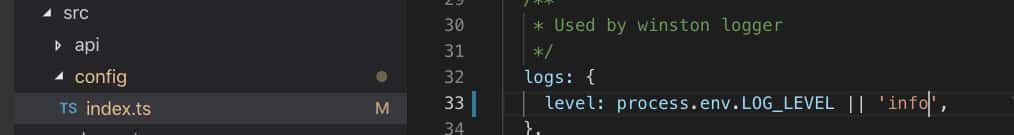 log layers