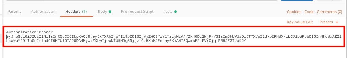 Authorization Header